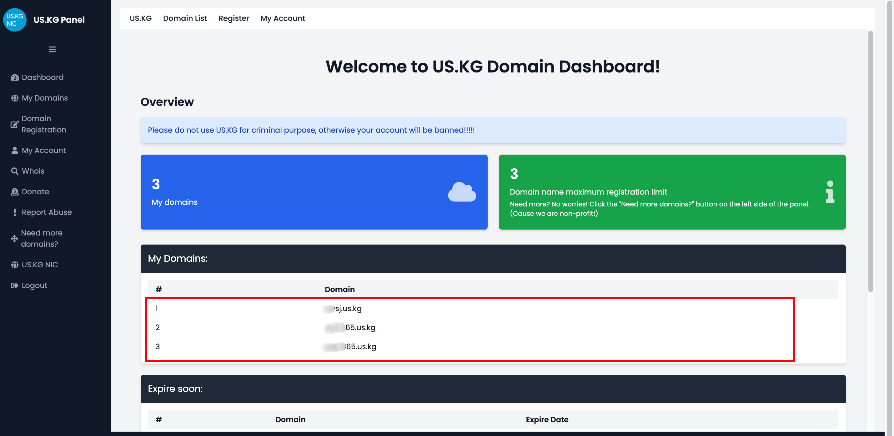 如何注册免费域名us.kg并托管到Cloudflare